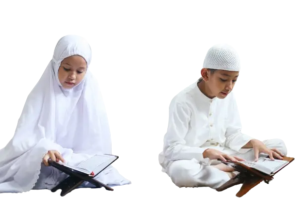 Muslim-kids-reciting-the-holy-Quran. The Book of ALLAH